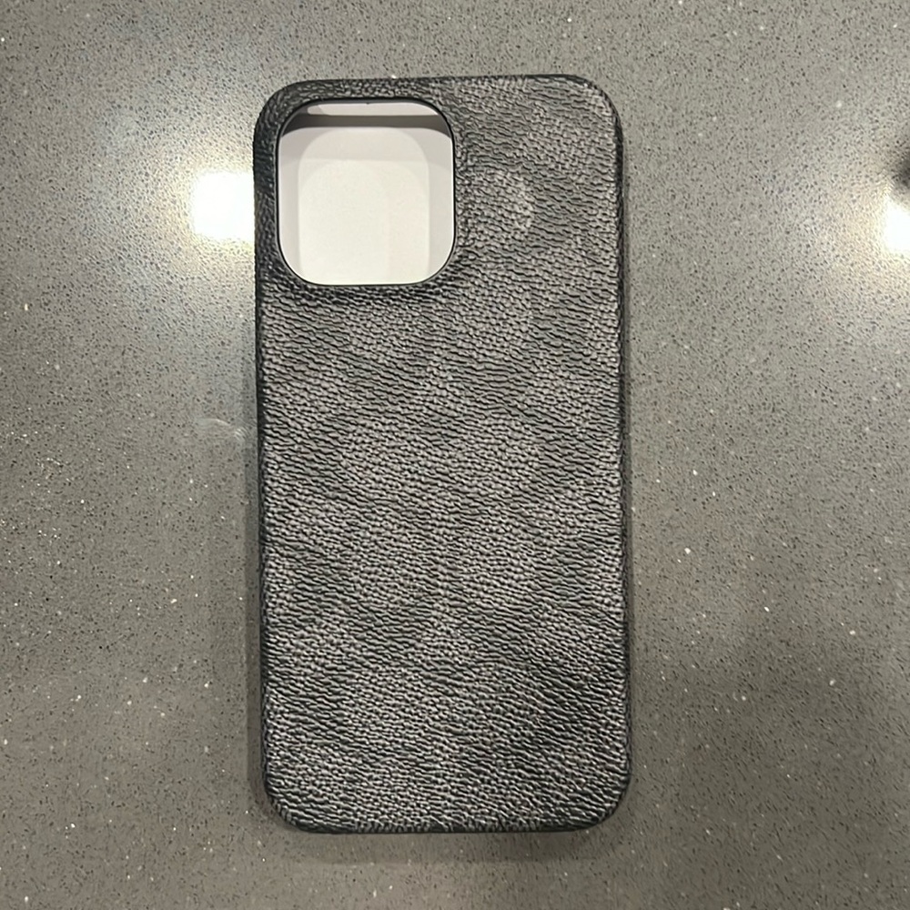 NWT Coach iPhone 15 case